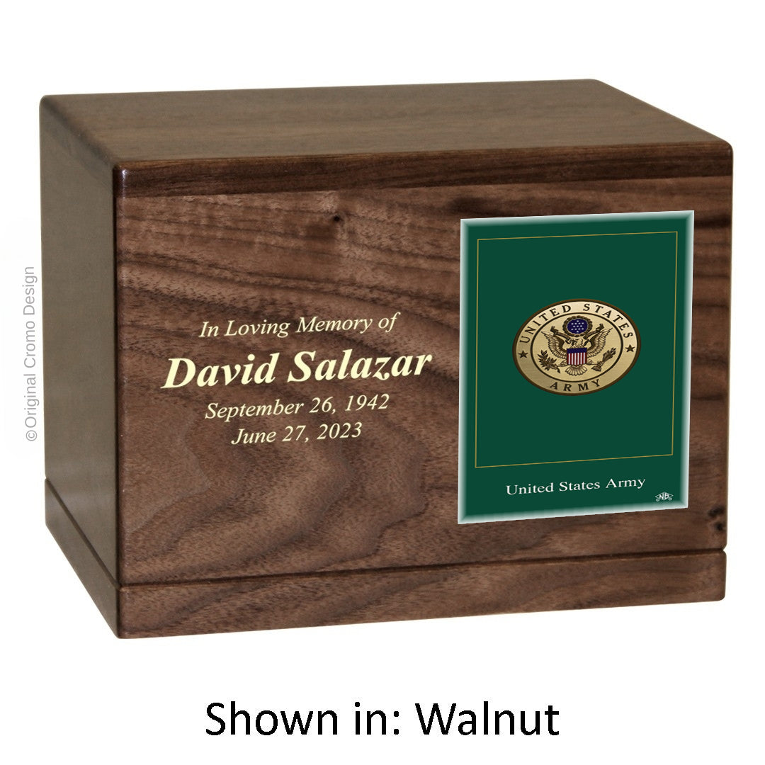 Cromo 1106 Walnut - US Army Emblem