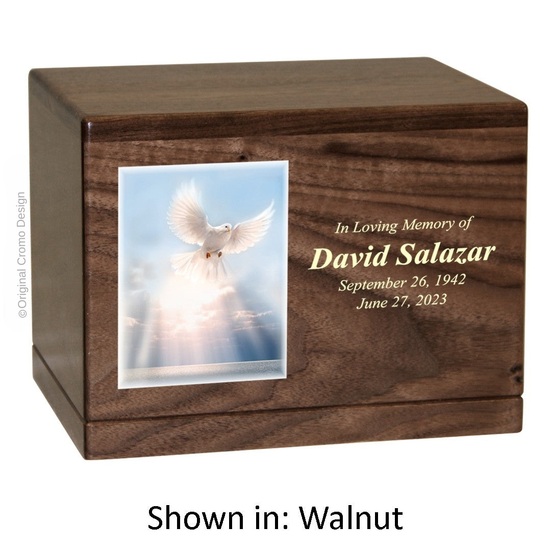 The Cromo 1106 Walnut - White Dove