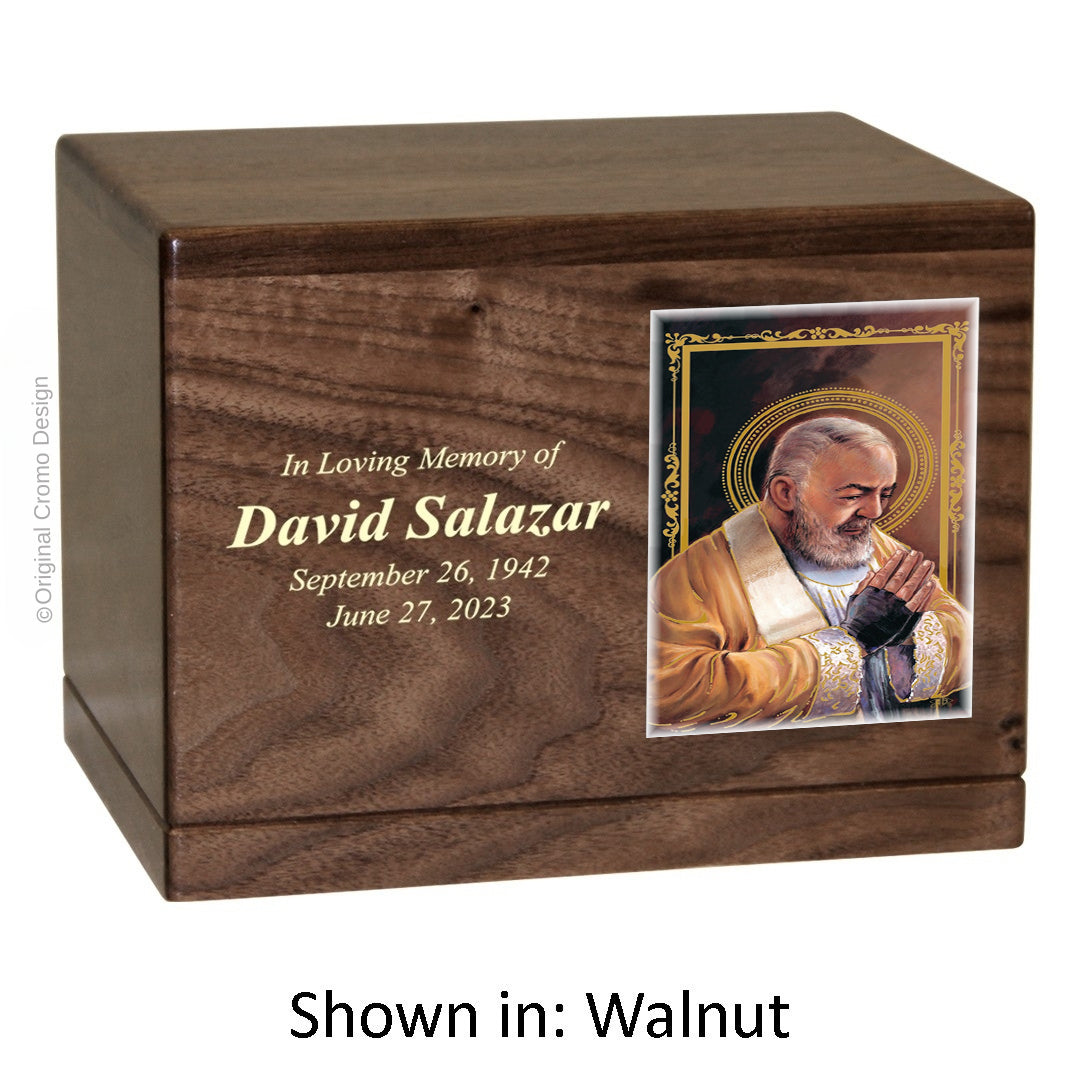 Cromo 1106 Walnut - Saint Pio of Pietrelcina