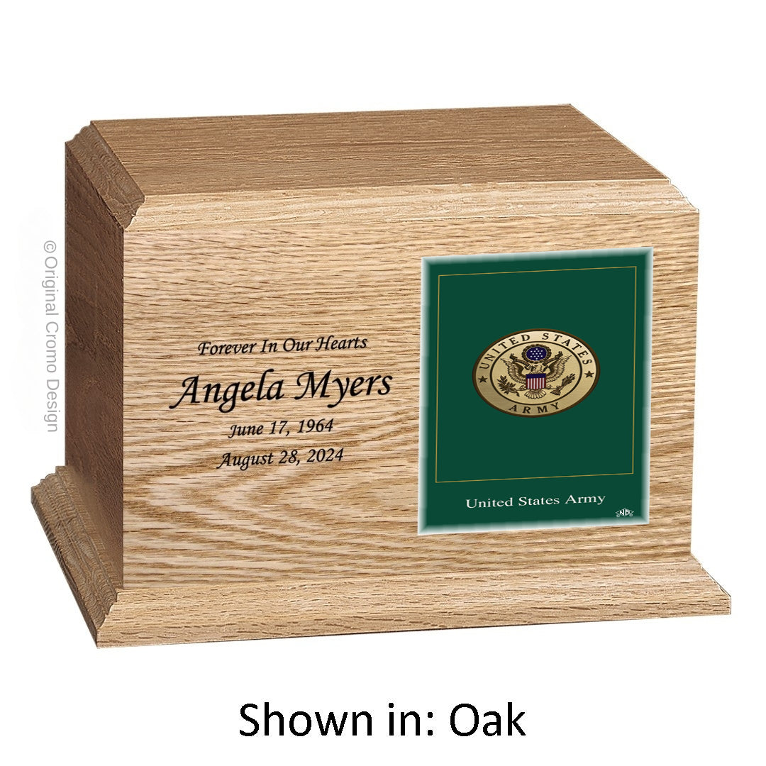 Cromo 1144 Oak - US Army Emblem