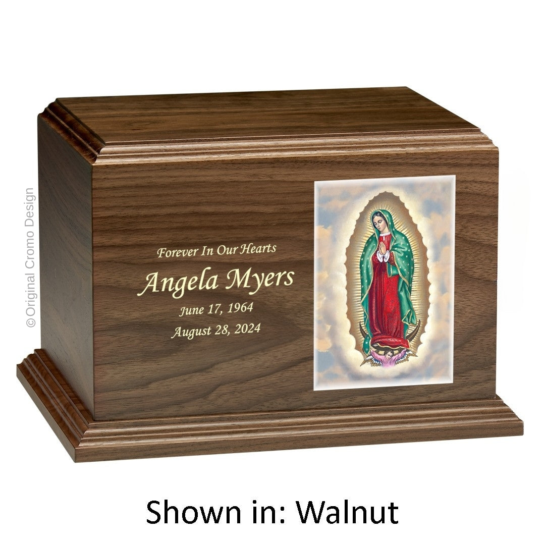 Cromo 1144 Walnut - Our Lady of Guadalupe English