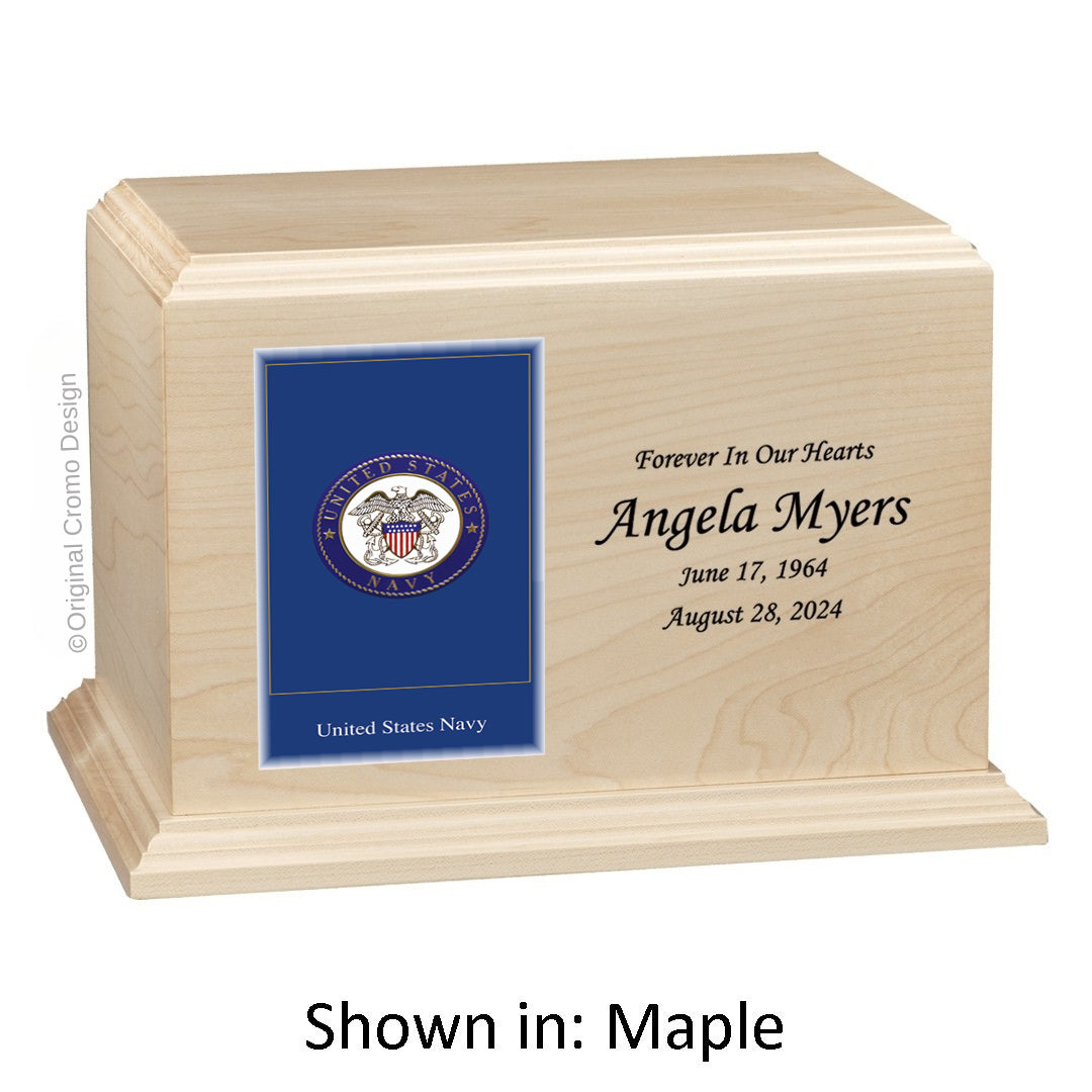 Cromo 1144 Maple - Navy Series Emblem