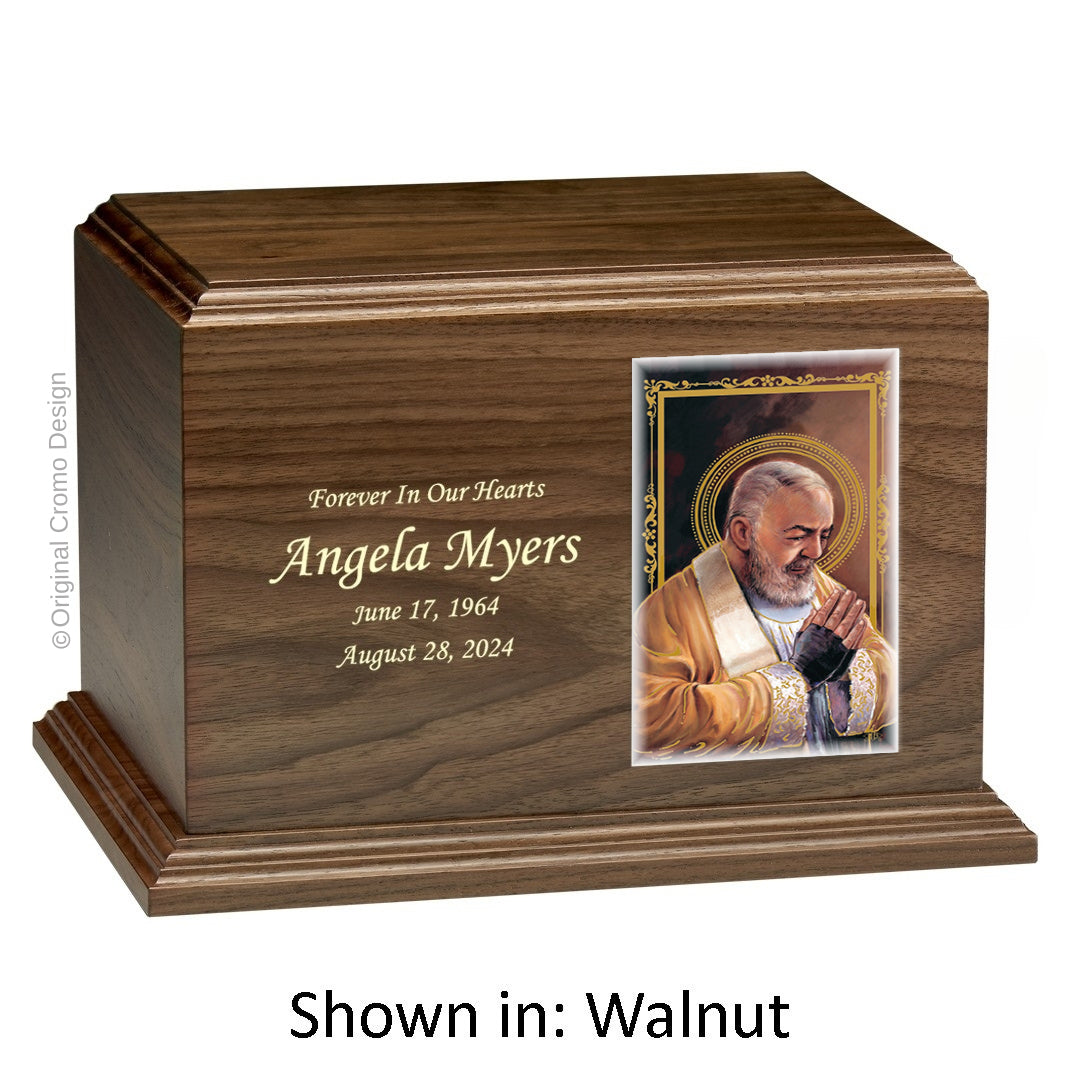 Cromo 1144 Walnut - Saint Pio of Pietrelcina