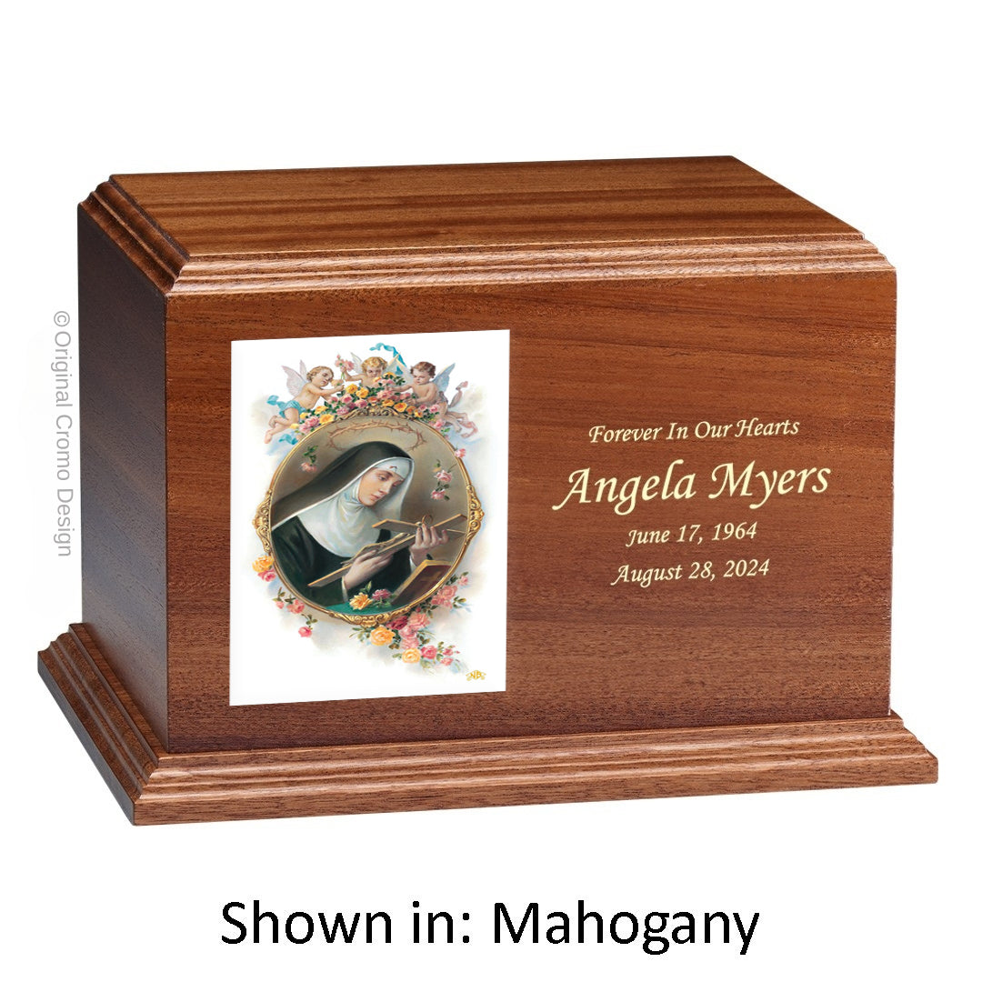 Cromo 1144 Mahogany - Saint Rita of Cascia