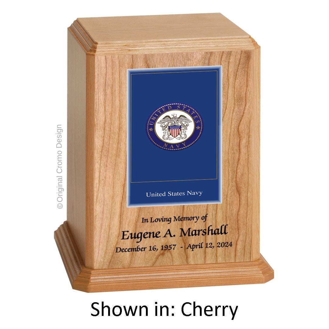 Cromo 1154 Cherry - Navy Series Emblem