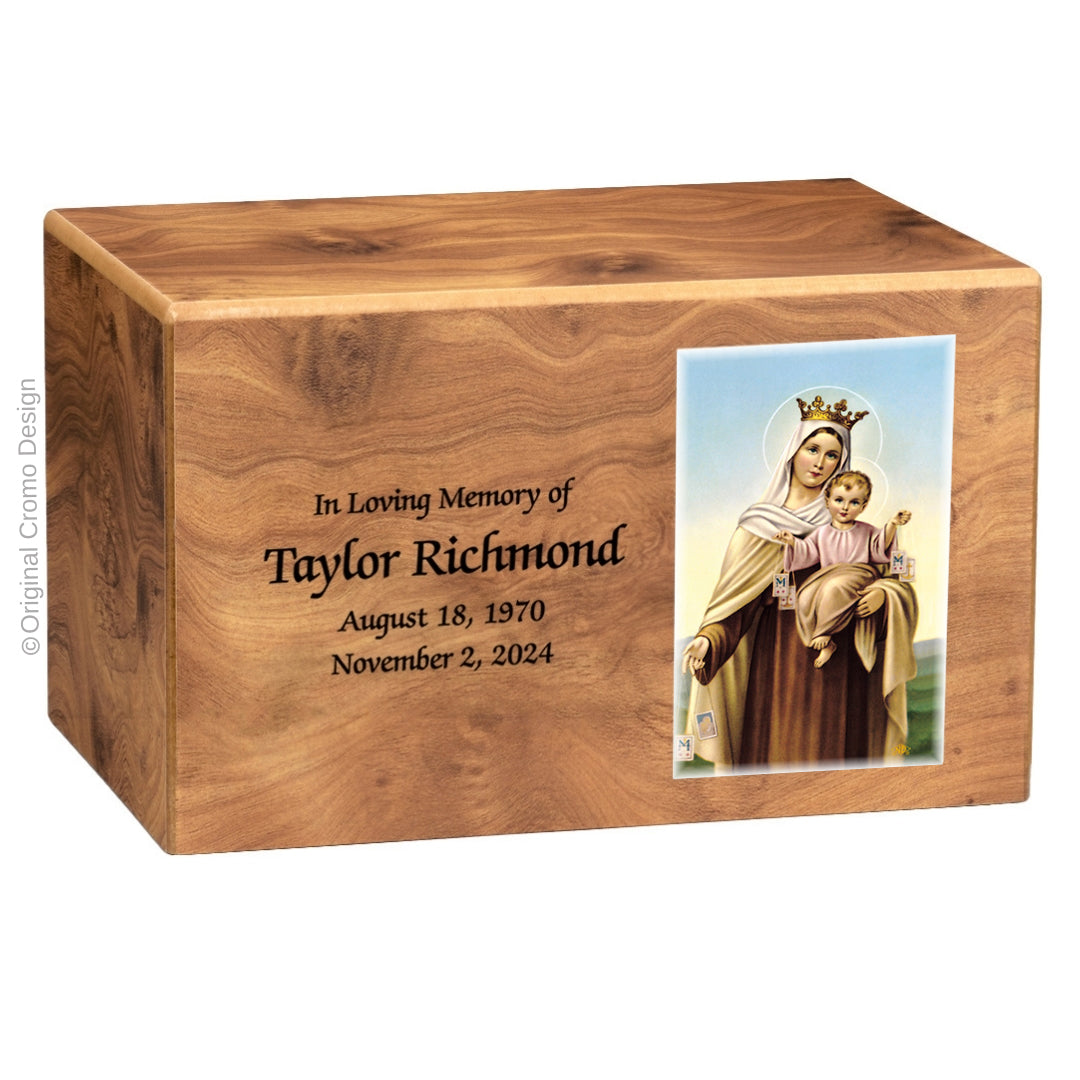 Cromo 1156 MDF Natural - Our Lady of Mt Carmel
