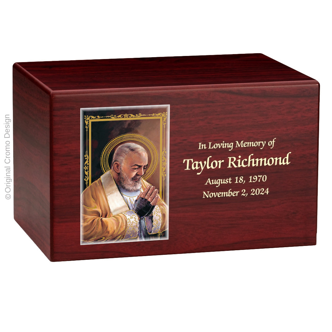 Cromo 1156 MDF Cherry - Saint Pio of Pietrelcina