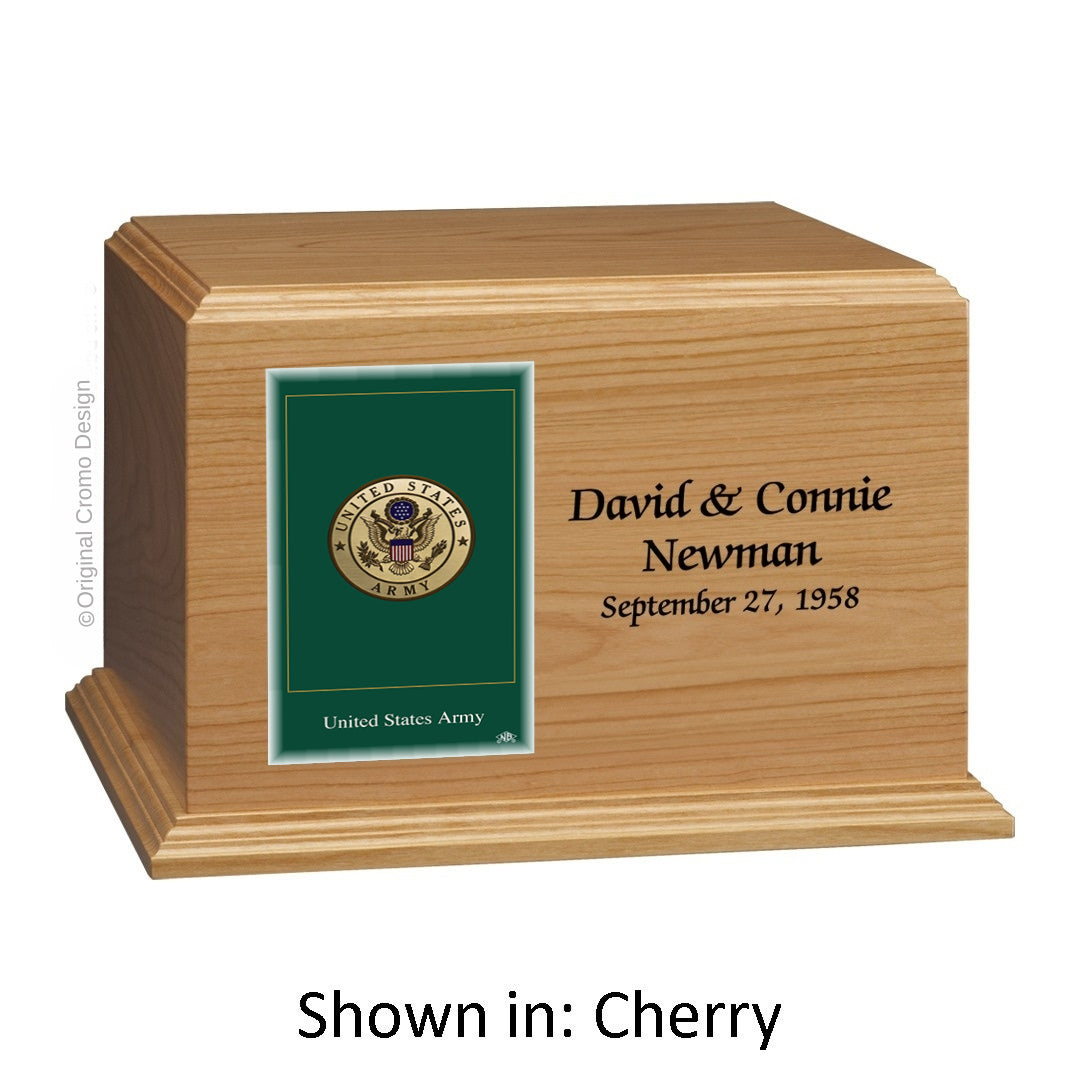 Cromo 1165 Cherry - US Army Emblem