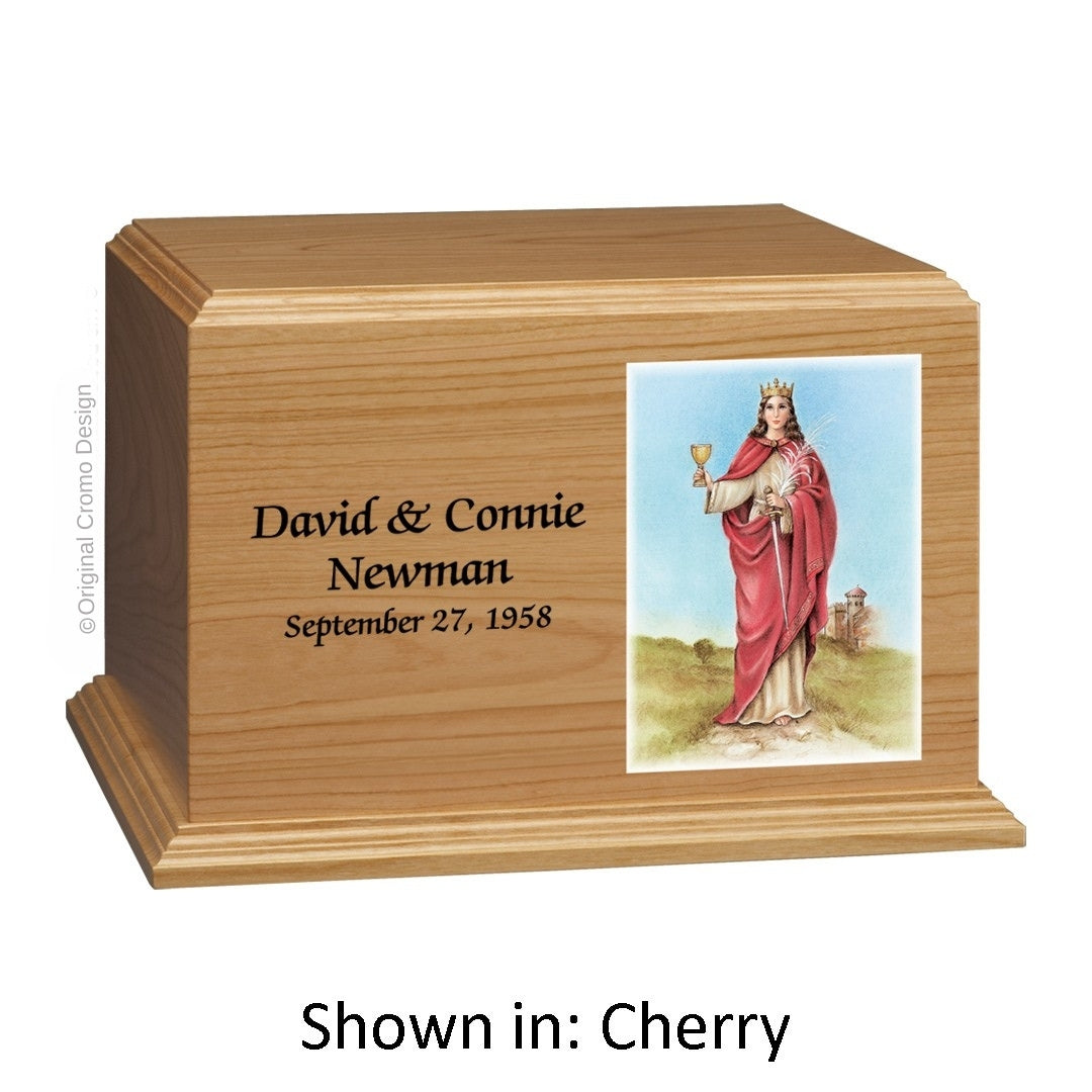 The Cromo 1165 Cherry - Our Lady of Santa Barbara