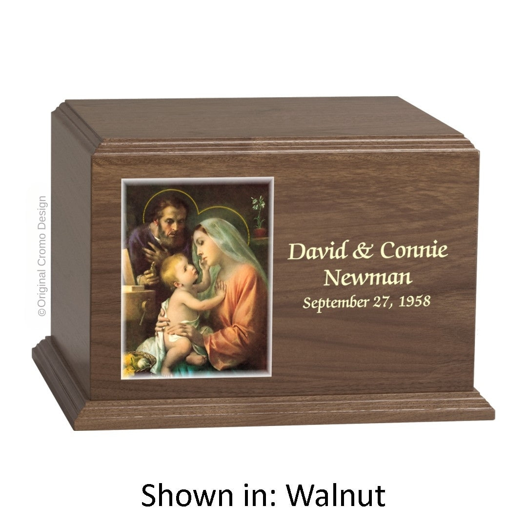 The Cromo 1165 Walnut - Holy Family