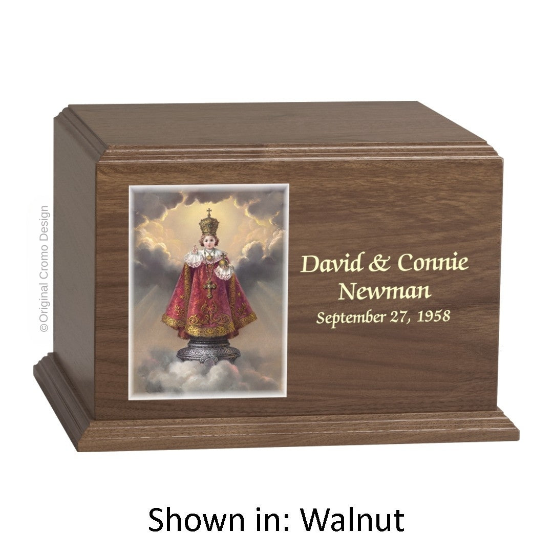 The Cromo 1165 Walnut - Infant of Prague