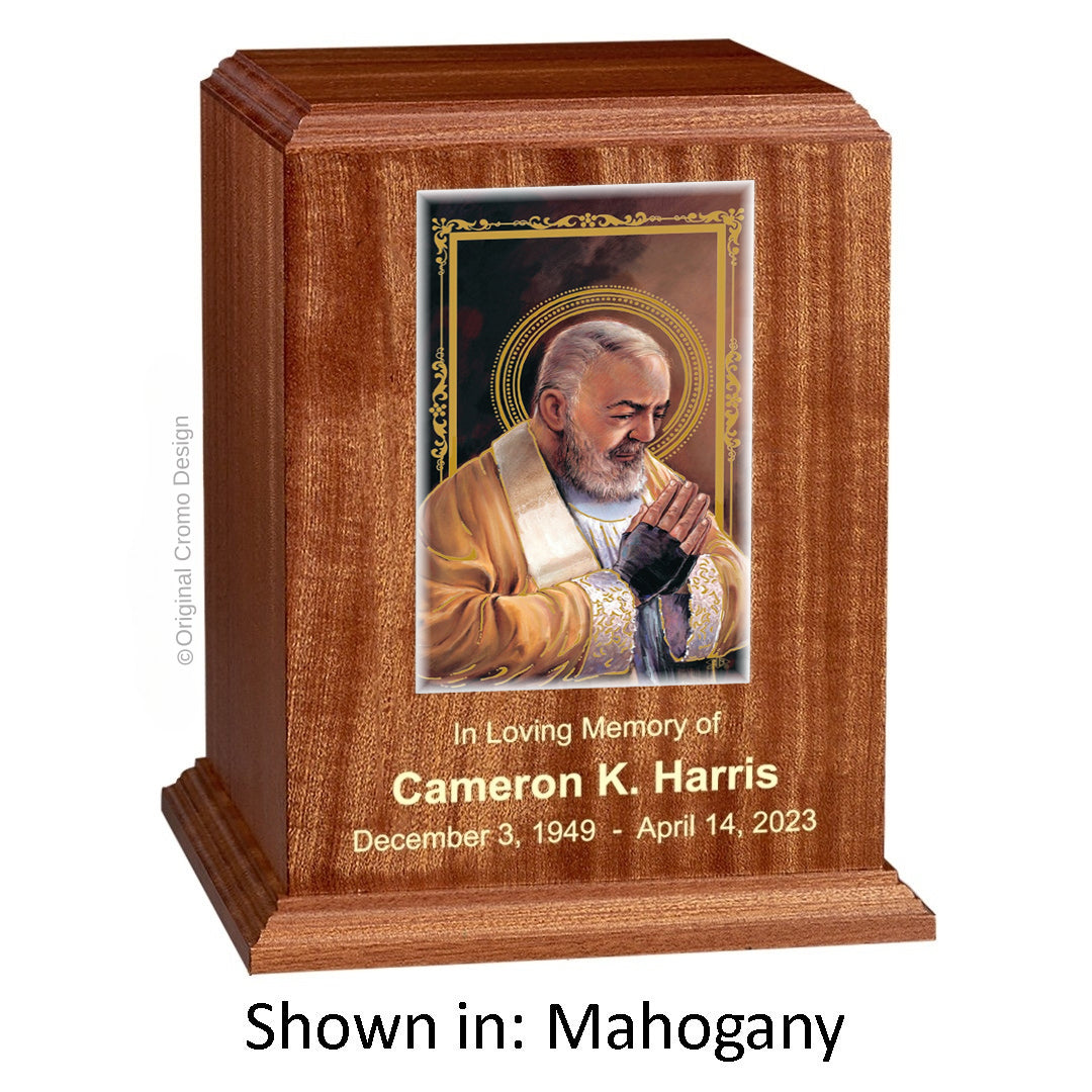 Cromo 1190 Mahogany - Saint Pio of Pietrelcina