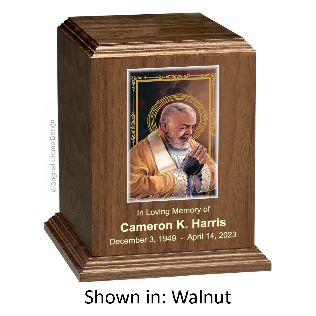 Cromo 1190 Walnut - Saint Pio of Pietrelcina