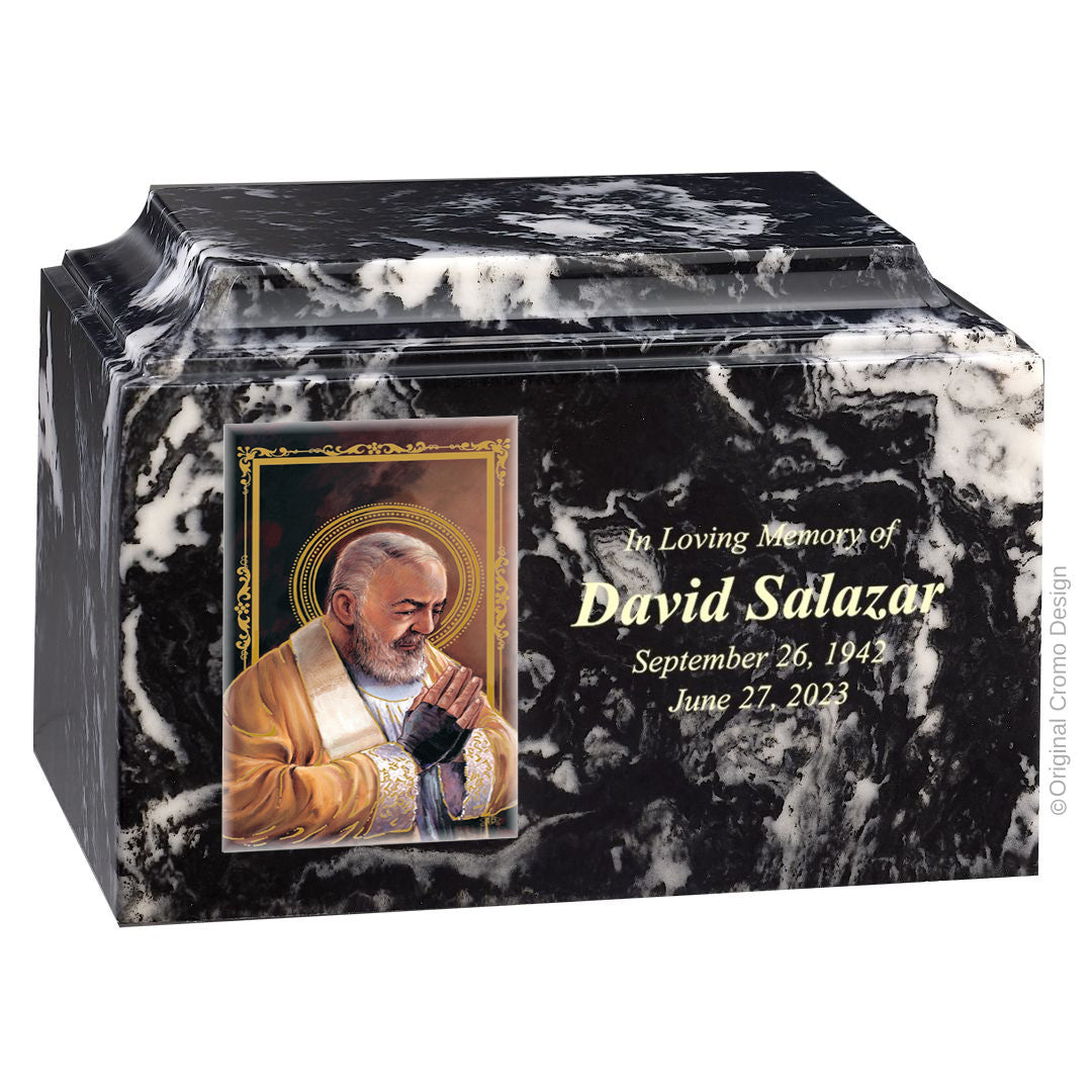 Cromo 1870 Black - Saint Pio of Pietrelcina