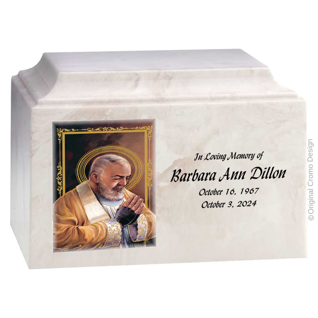 Cromo 1870 White - Saint Pio of Pietrelcina