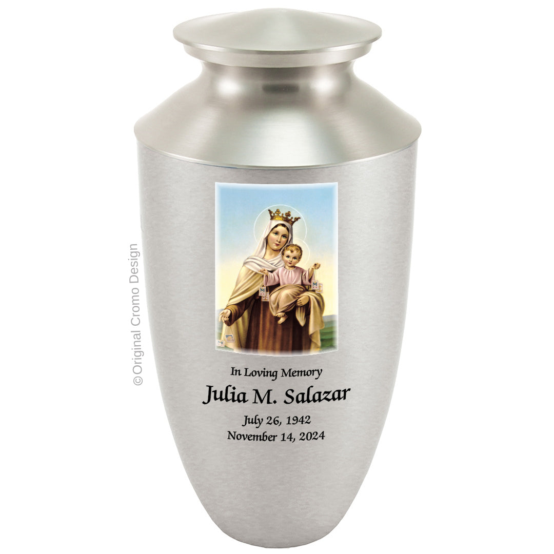 Cromo 1916 Monterey Pewter - Our Lady of Mt Carmel