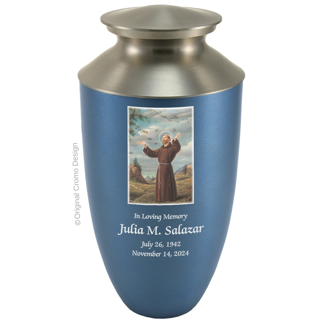 Cromo 1916 Monterey Blue - Saint Francis of Assisi