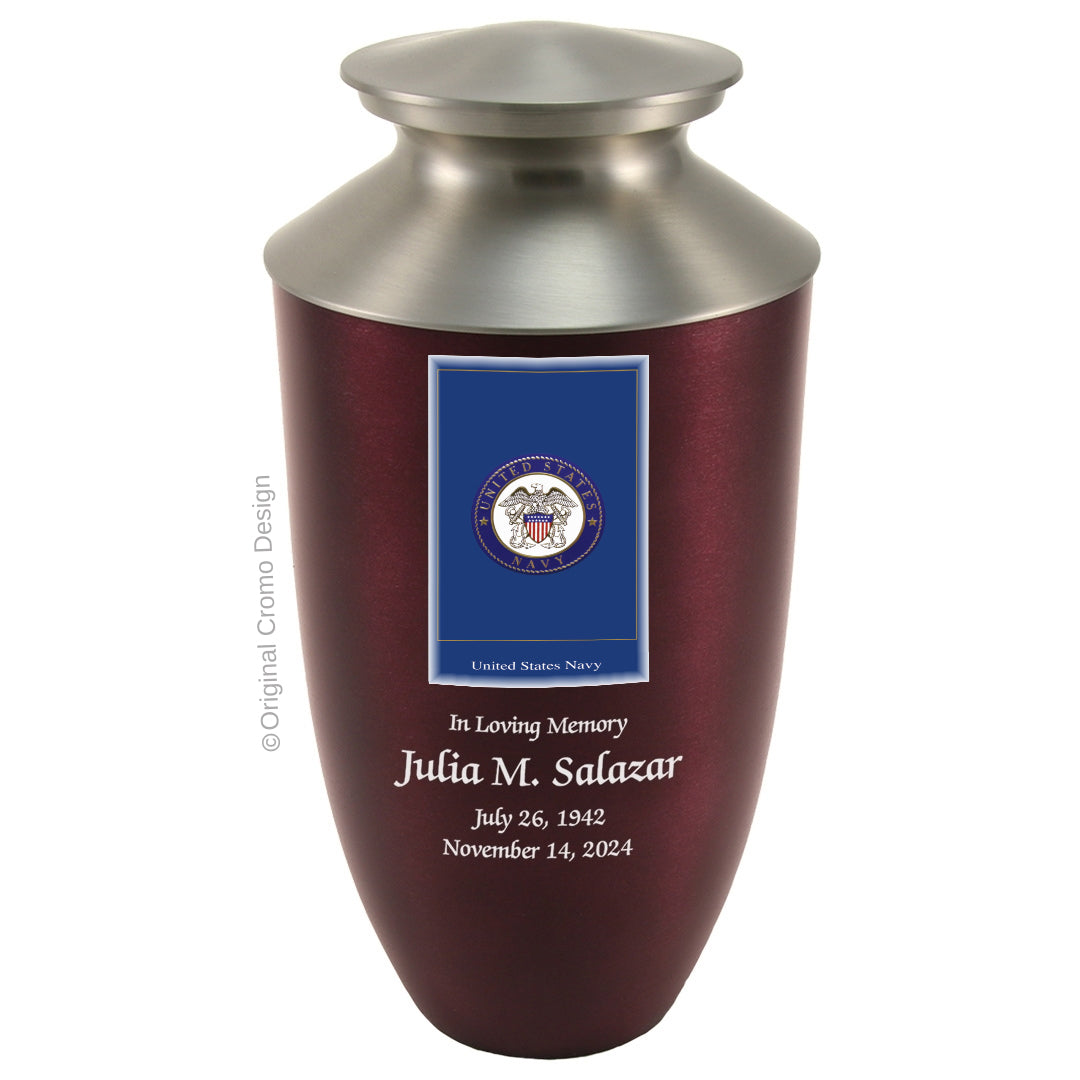 Cromo 1916 Monterey Burgundy - Navy Series Emblem