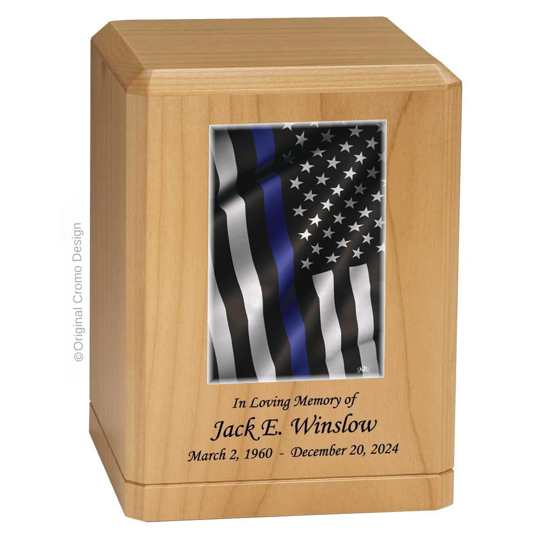 Cromo 1101 Maple - Thin Blue Line Flag