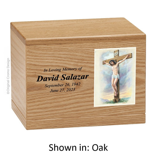 The Cromo 1106 Oak - Crucifixion