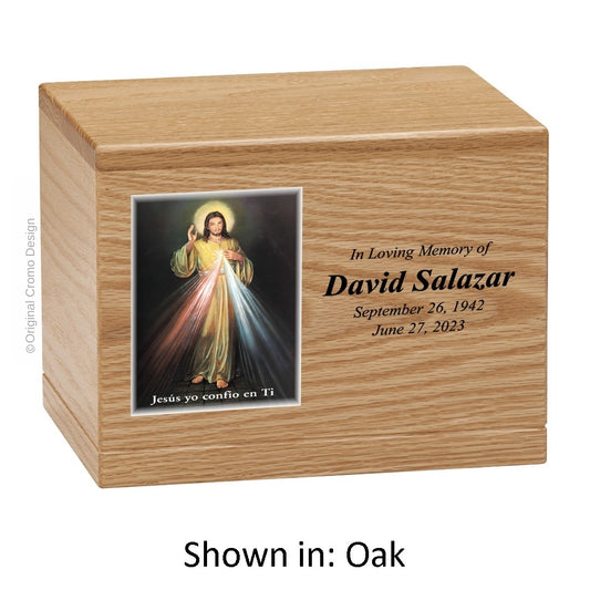 The Cromo 1106 Oak - Divine Mercy Spanish