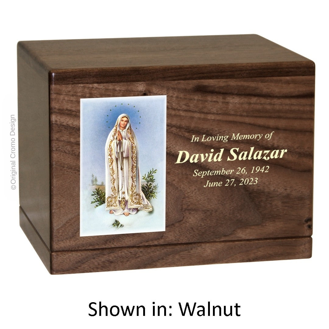 The Cromo 1106 Walnut - Our Lady of Fatima