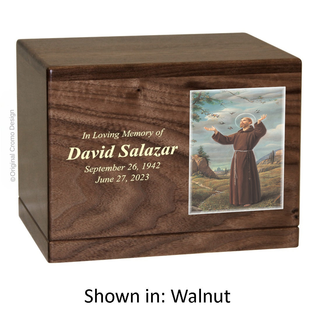 Cromo 1106 Walnut - Saint Francis of Assisi