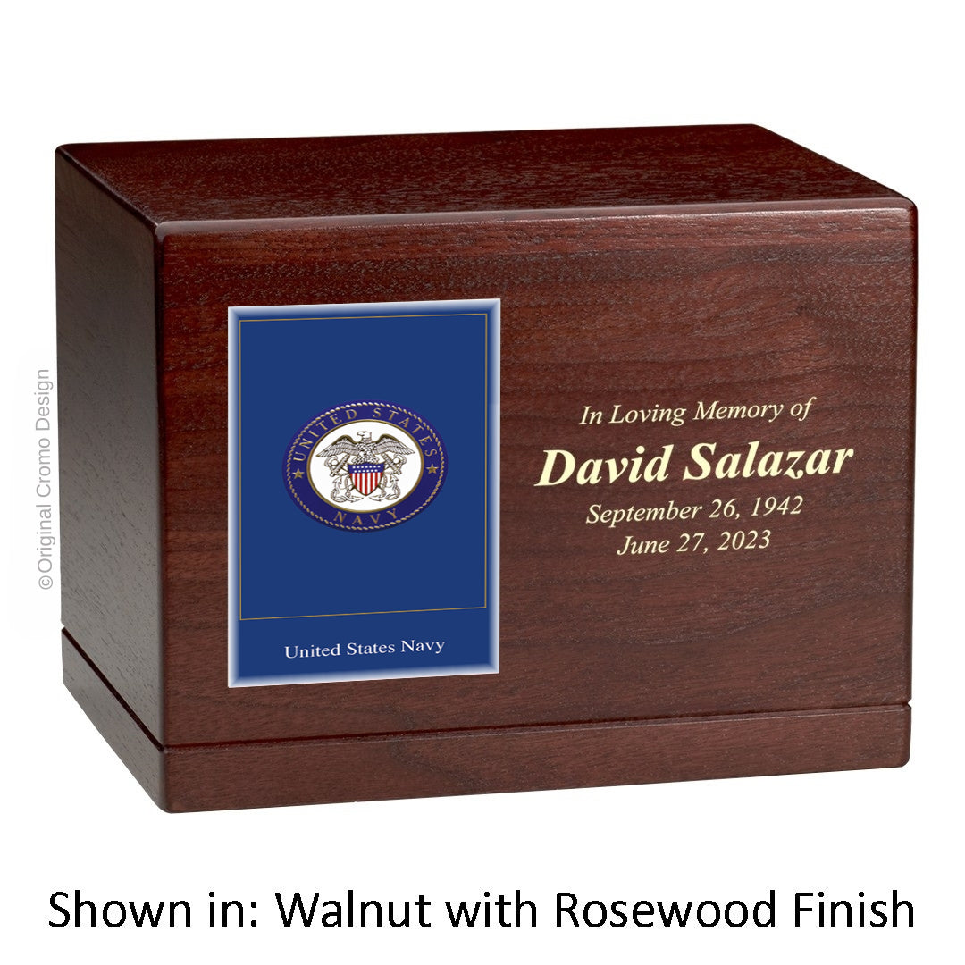 Cromo 1106 Rosewood - Navy Series Emblem