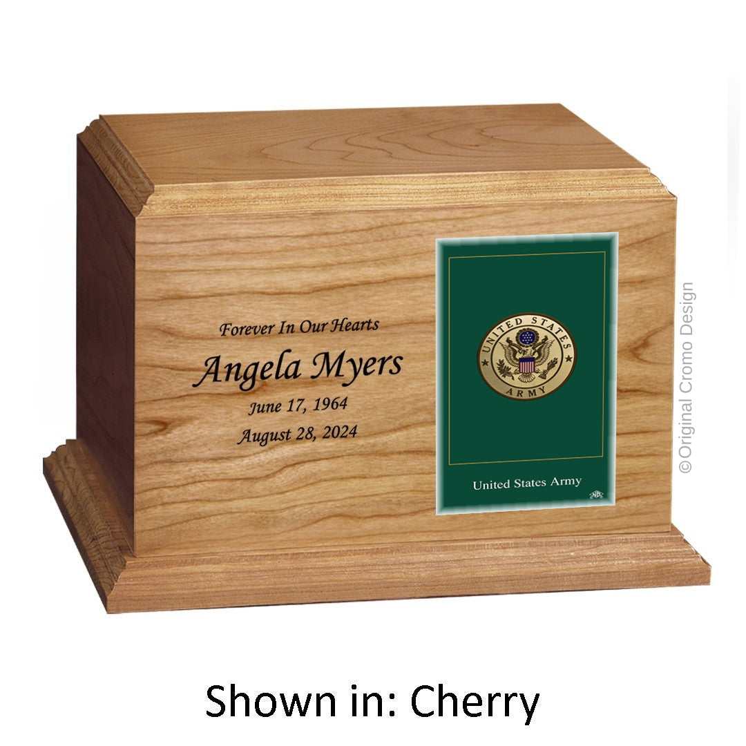 Cromo 1144 Cherry - US Army Emblem