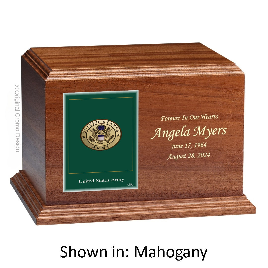Cromo 1144 Mahogany - US Army Emblem