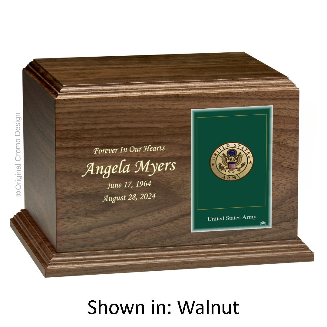Cromo 1144 Walnut - US Army Emblem