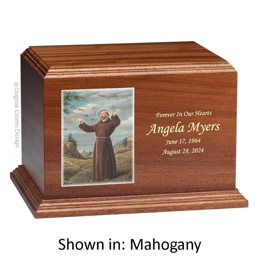 Cromo 1144 Mahogany - Saint Francis of Assisi