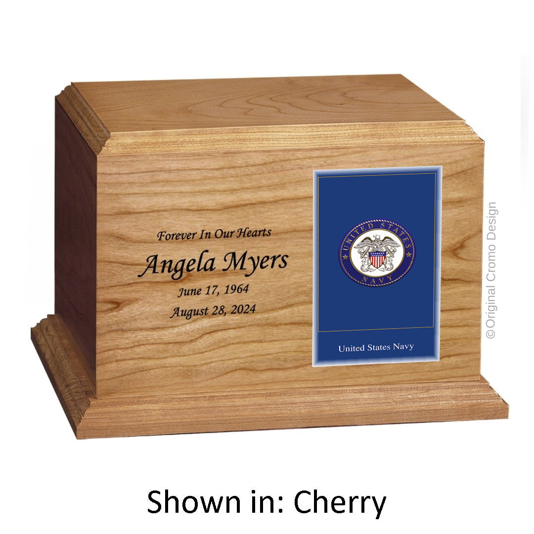 Cromo 1144 Cherry - Navy Series Emblem