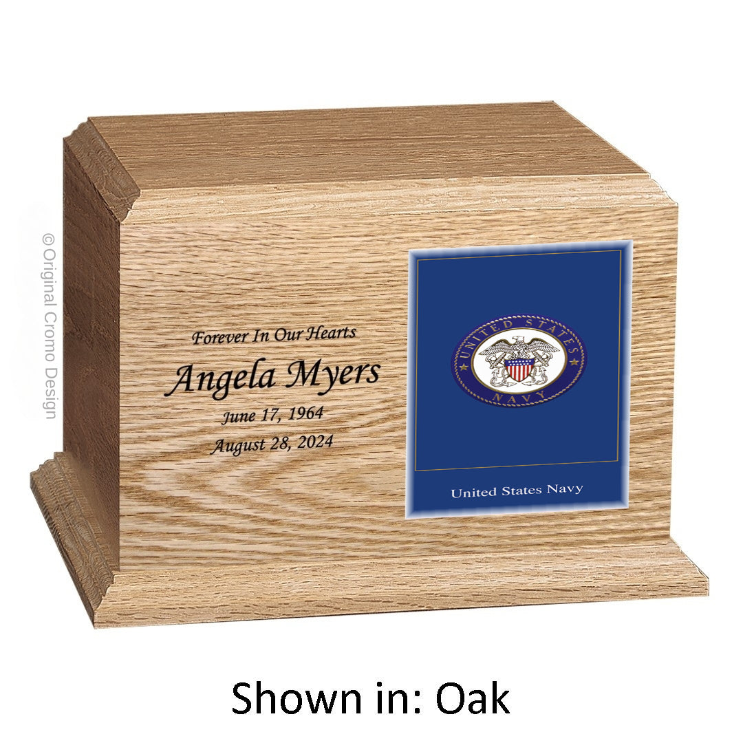 Cromo 1144 Oak - Navy Series Emblem