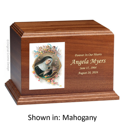 Cromo 1144 Mahogany - Saint Rita of Cascia
