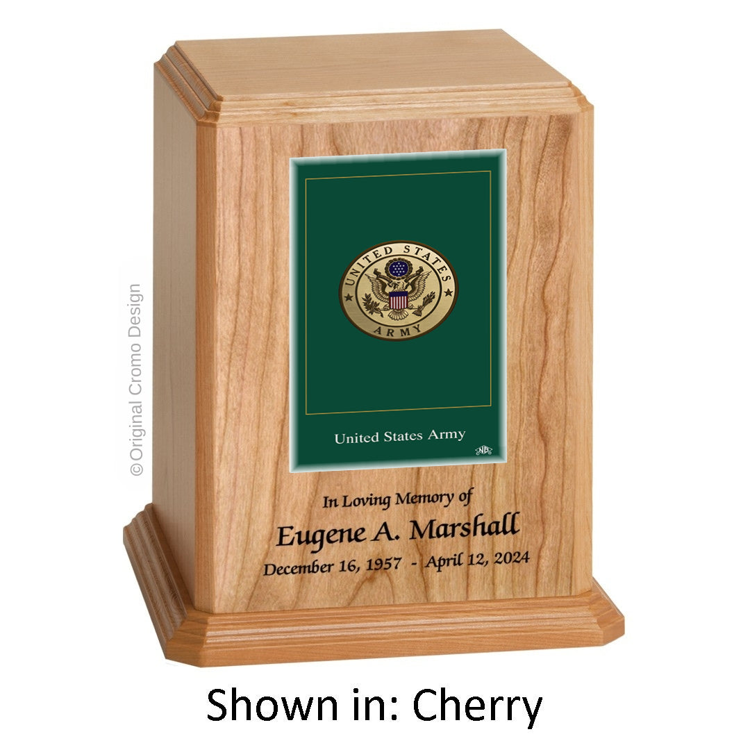 Cromo 1154 Cherry - US Army Emblem