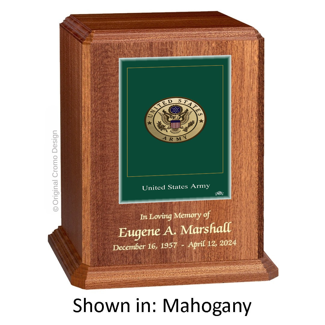 Cromo 1154 Mahogany - US Army Emblem