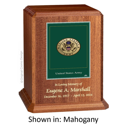 Cromo 1154 Mahogany - US Army Emblem