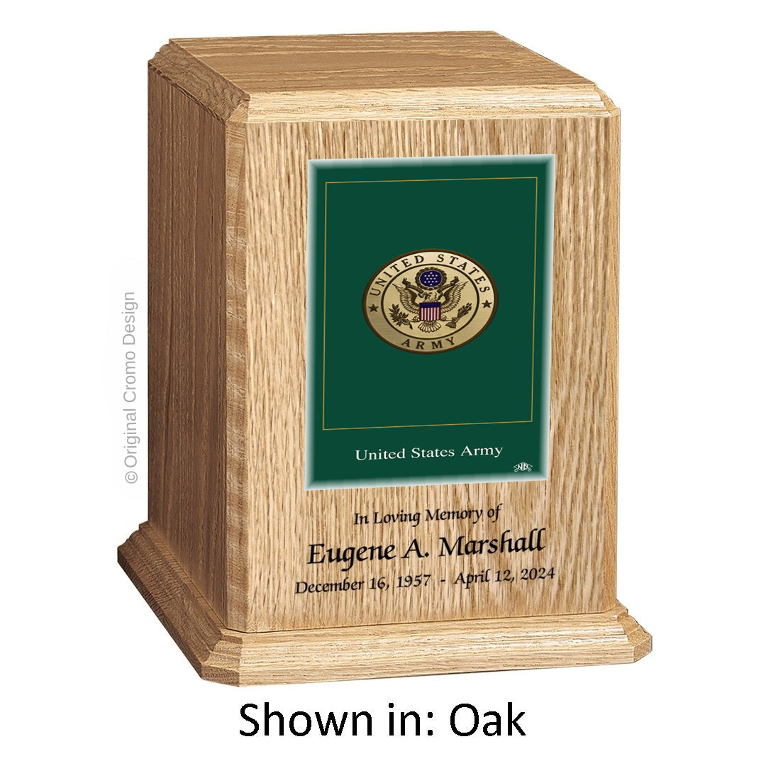 Cromo 1154 Oak - US Army Emblem