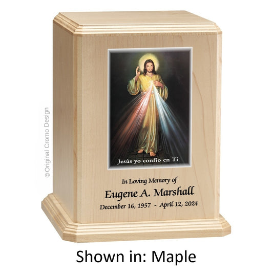 The Cromo 1154 Maple - Divine Mercy Spanish