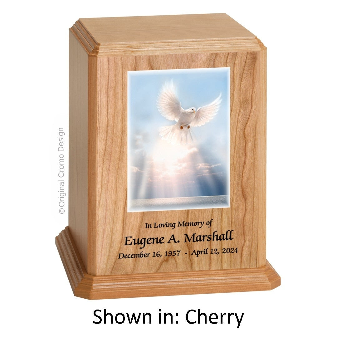 The Cromo 1154 Cherry - White Dove