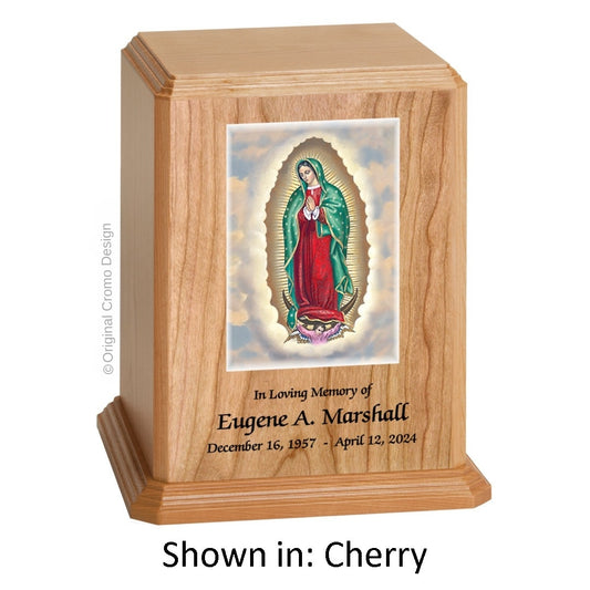 The Cromo 1154 Cherry - Our Lady of Guadalupe English