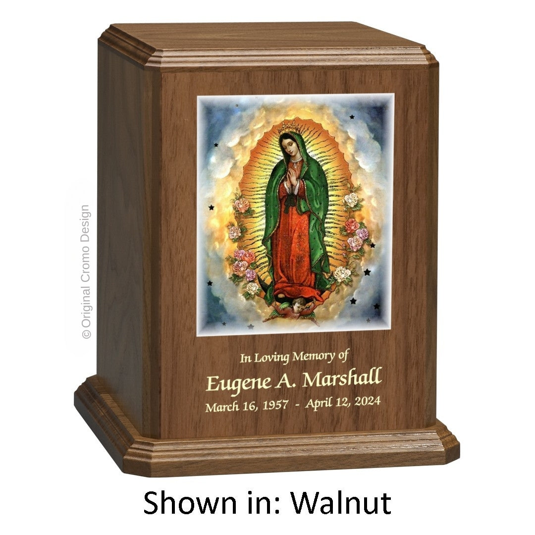 The Cromo 1154 Walnut - Our Lady of Guadalupe Spanish