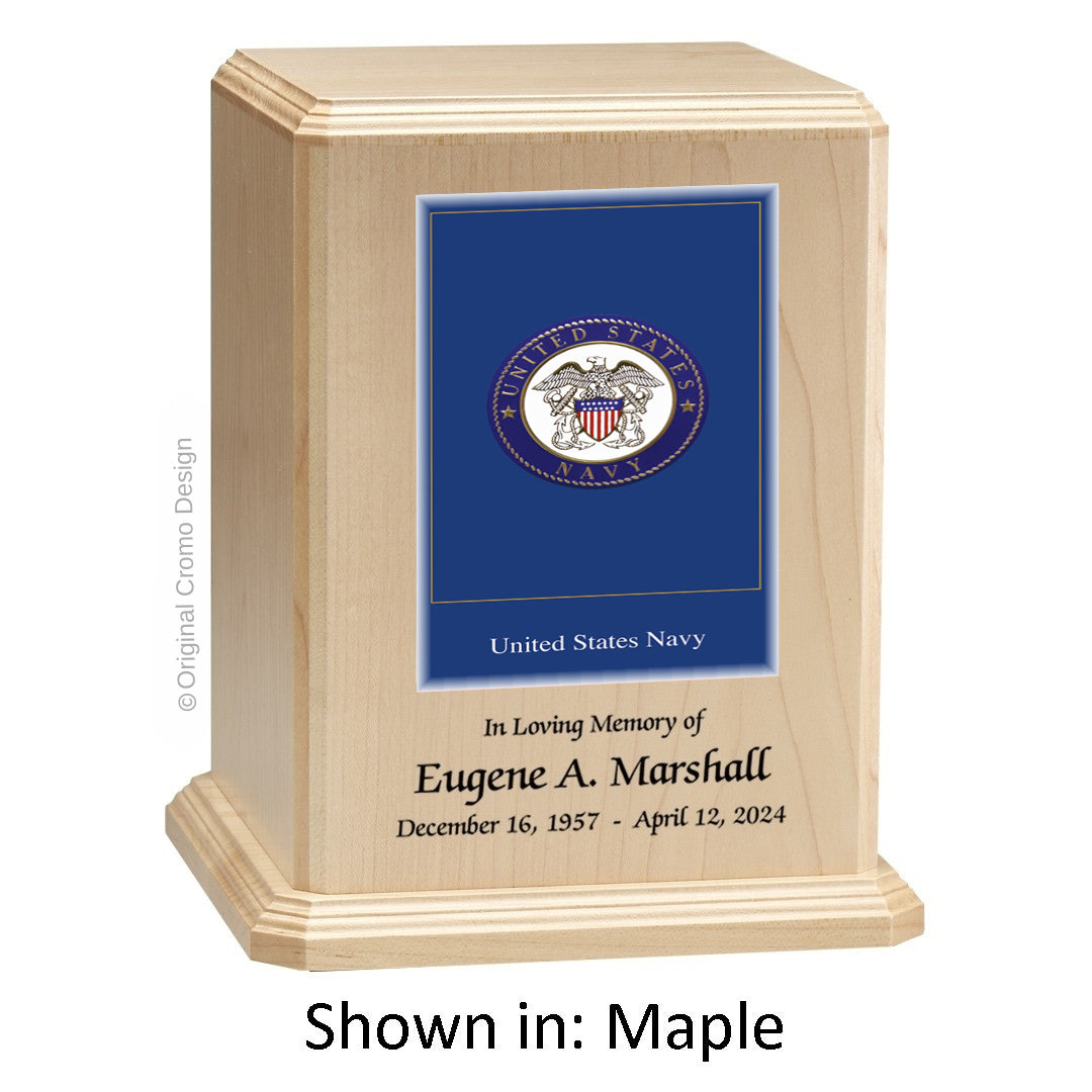 Cromo 1154 Maple - Navy Series Emblem