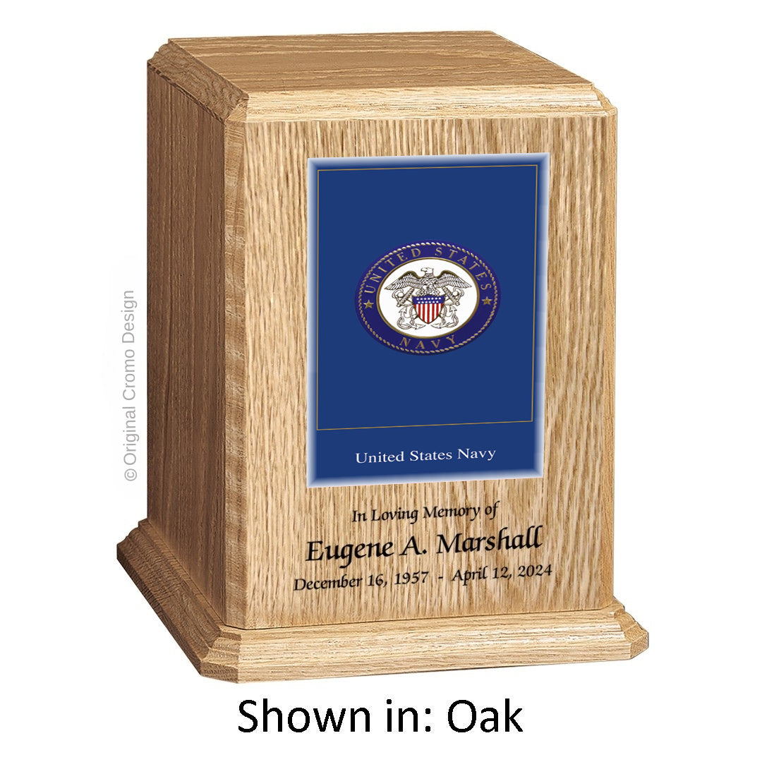 Cromo 1154 Oak - Navy Series Emblem