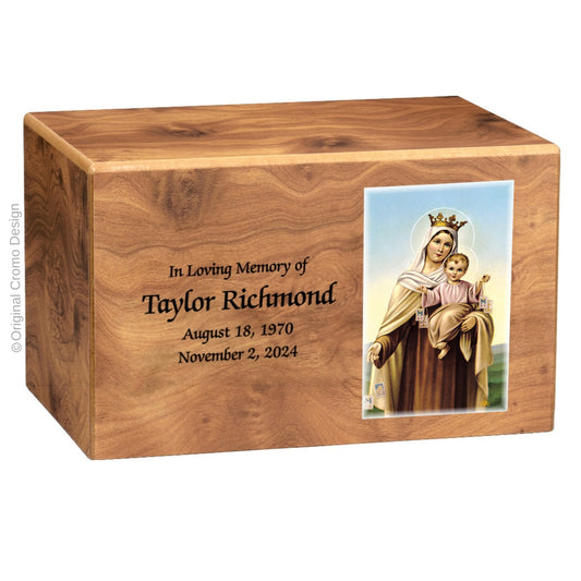 Cromo 1156 MDF Natural - Our Lady of Mt Carmel