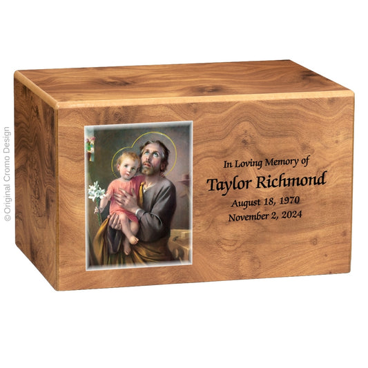 The Cromo 1156 MDF Natural Finish - Saint Joseph