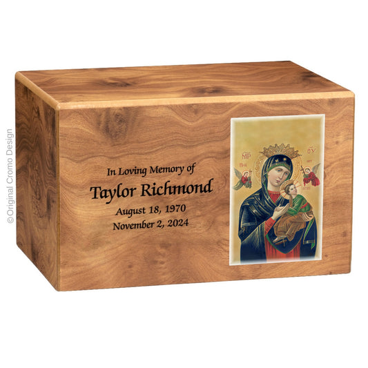 Cromo 1156 MDF Natural - Our Lady of Perpetual Help