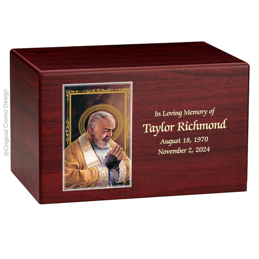 Cromo 1156 MDF Cherry - Saint Pio of Pietrelcina