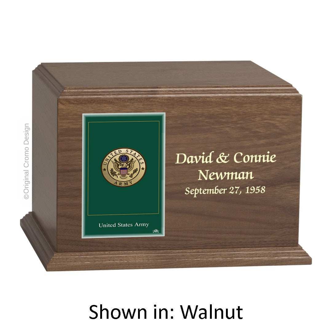 Cromo 1165 Walnut - US Army Emblem